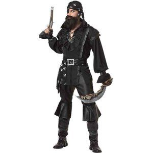 Mens Plundering Pirate Costume Size Medium